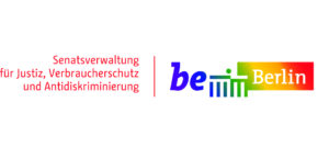 Logo Senatsverwaltung für Justiz, Verbraucherschutz und Antidiskriminierung Berlin